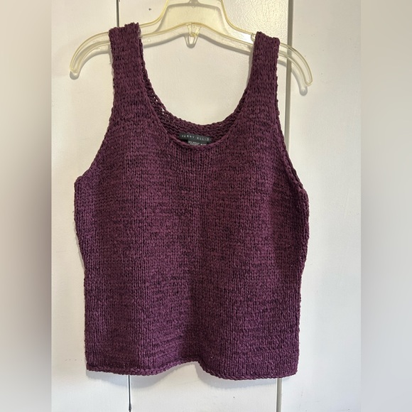 Perry Ellis wine sweater tank - Picture 1 of 7